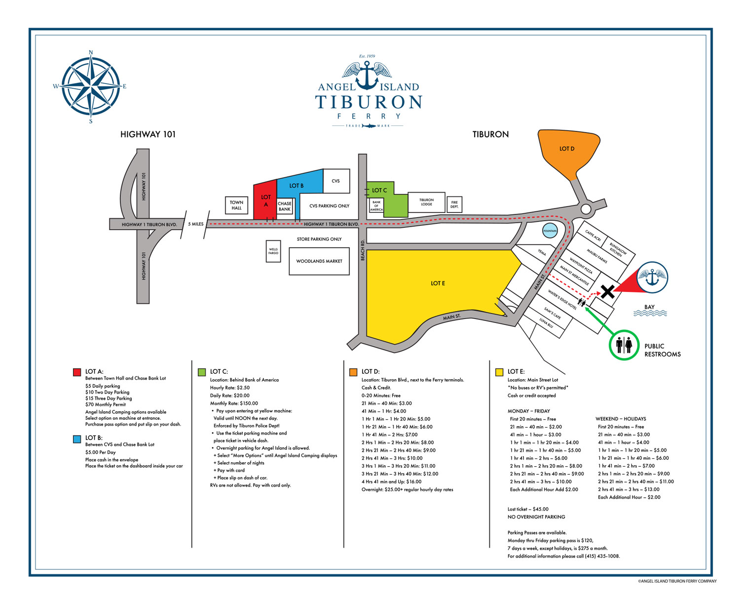 Parking Information Angel Island Tiburon Ferry parking-information-angel-island-tiburon-ferry